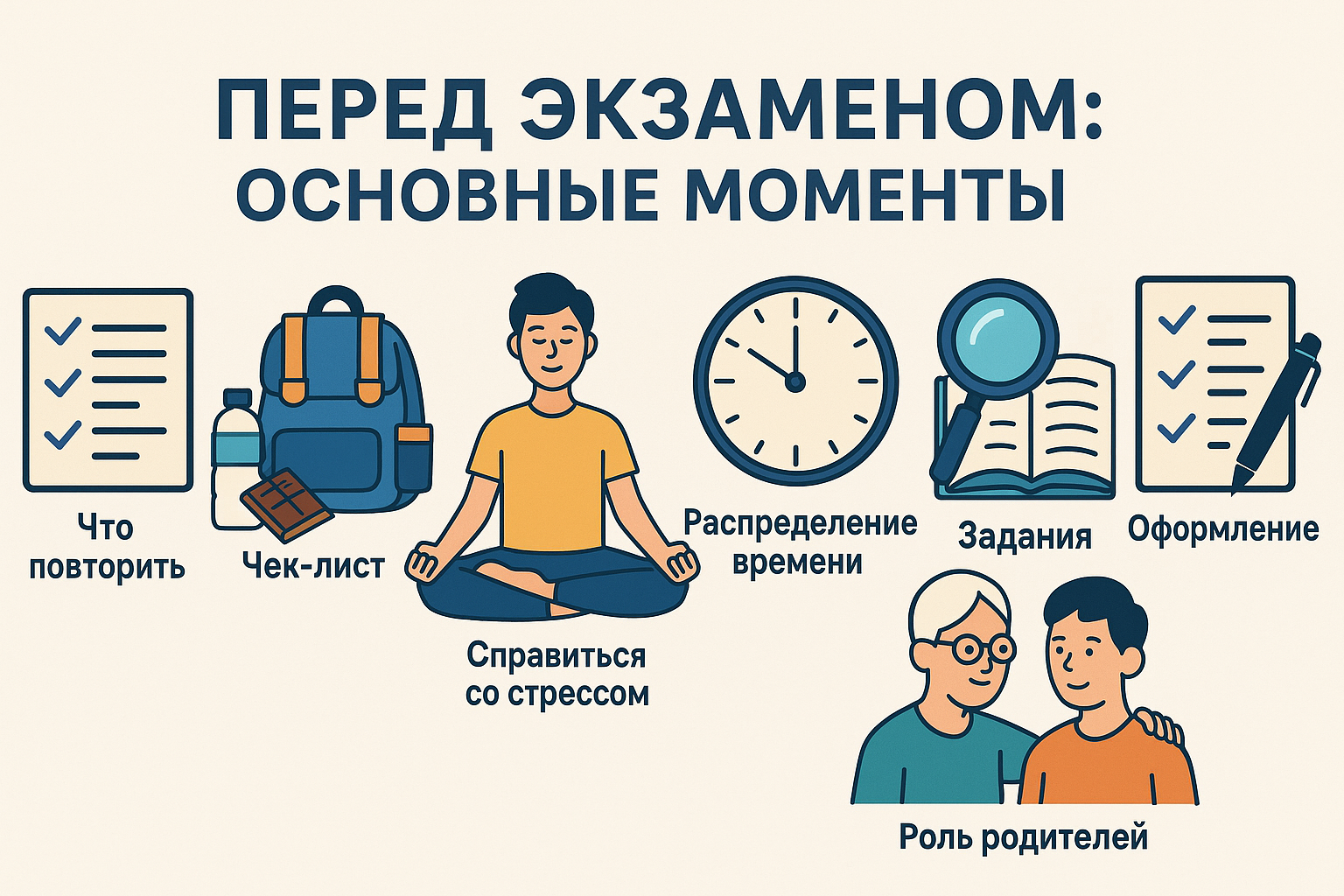 💡 7 главных тем, которые волнуют всех перед ЕГЭ и ОГЭ: не упусти самое важное
