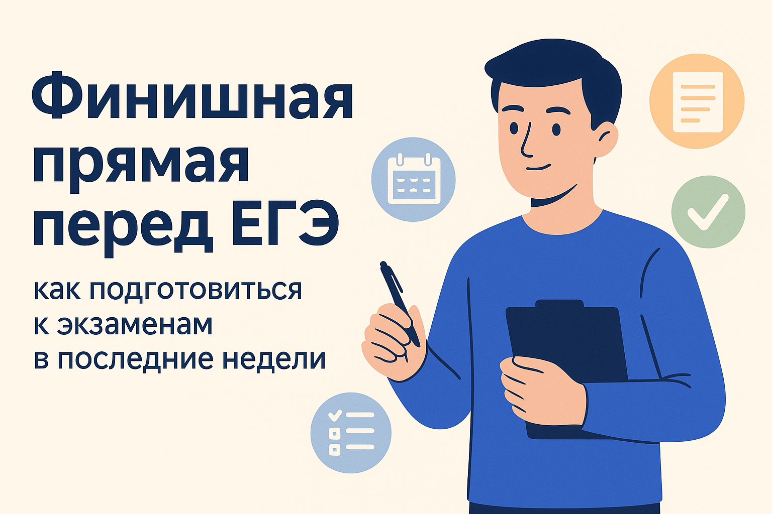 🚀 Как продуктивно подготовиться к ЕГЭ в 11 классе в последние недели