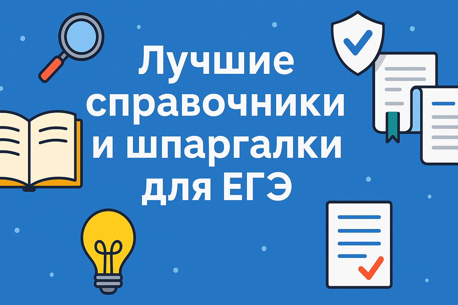 🎓 Лучшие справочники и шпаргалки для ЕГЭ — только официальные источники и надёжные советы
